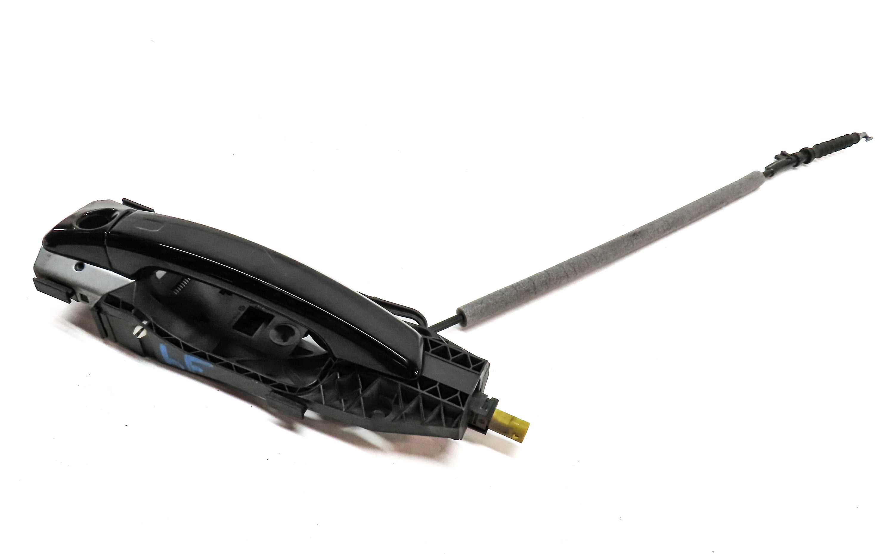 15-18 AUDI A3 S3 RS3 TT (8V MK3) LEFT FRONT DRIVER KEYLESS DOOR HANDLE (BLACK) — exact item pictured